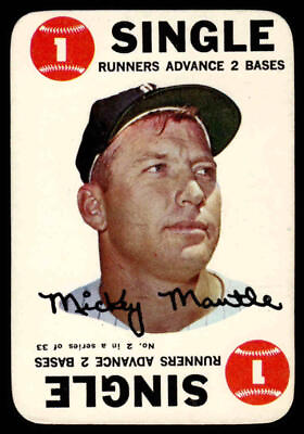 #ad 1968 Topps Game Baseball Pick A Card $134.99