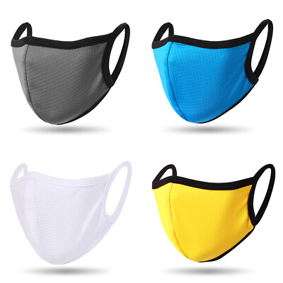 #ad Breathable Face Mask Reusable Washable Cover Fashion Clothing For Men Women US $2.69