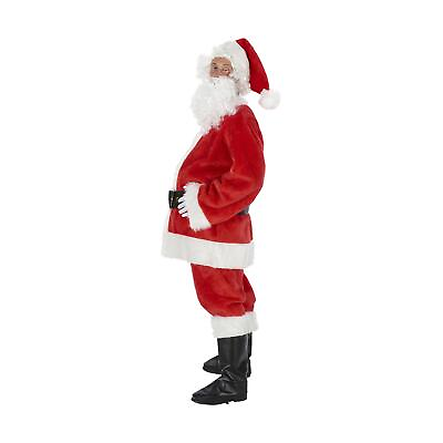 #ad Deluxe Plush Santa Costume $60.47