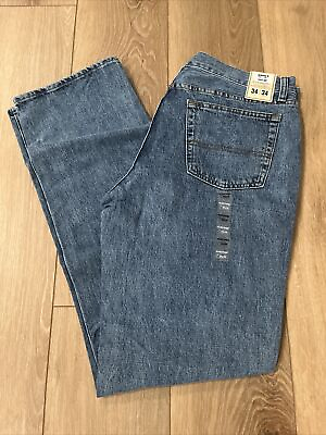 #ad NEW Urban Pipeline Blue Denim Straight Jeans Adult Size 34X34 $24.99