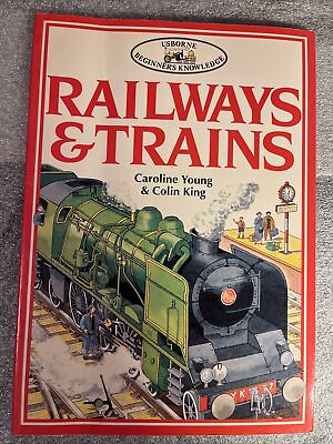 #ad Railways and Trains Beginner#x27;s Knowledge By Caroline Young Locomotives Guide $29.84