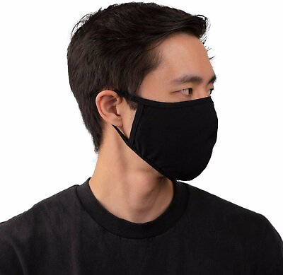 #ad Soft Cotton Face Mask Double Layer Fashionable Reusable Cloth Washable Men Women $3.55