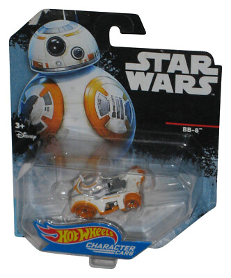 #ad Star Wars Rogue One Hot Wheels Character Cars 2014 BB 8 Toy Car $14.98