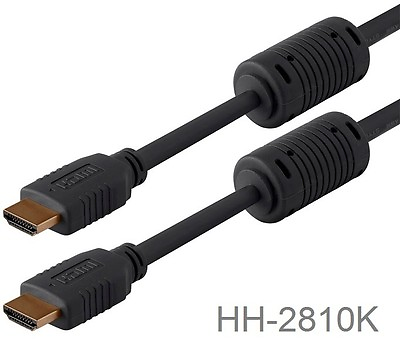 #ad 10ft High Speed HDMI® Male Male 28AWG Cable with Ferrite Cores $10.98