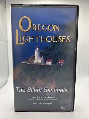 #ad Oregon Lighthouses: The Silent Sentinels VHS 2002 Northwest Documentary $9.56