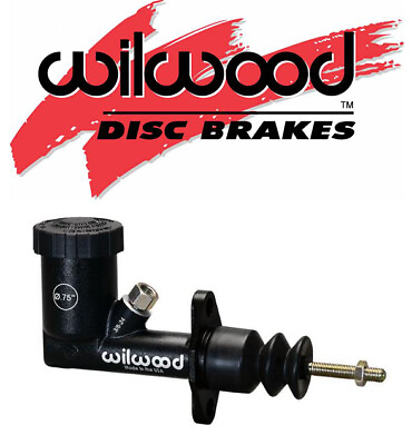 #ad Wilwood 260 15098 GS Compact Integral Master Cylinder 3 4quot; Bore Size Black $102.85