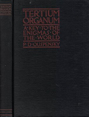 #ad Tertium Organum: A Key to the Enigmas of the World 3rd Edition $96.28