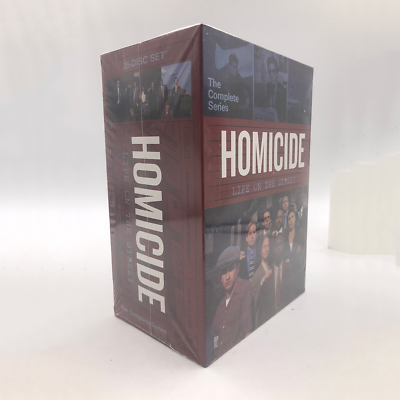#ad Homicide: Life on the Street The Complete Series Season 1 7 New DVD 35 Disc Set $48.44