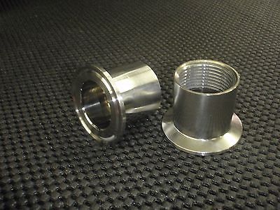 #ad STAINLESS ADAPTER 3quot; TRI CLAMP 3 4quot; NPT FEMALE PIPE CONVERTER #BU300 075F $24.95