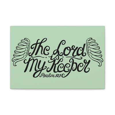 #ad The Lord Is My Keeper Psalm 121 Bible Verse Canvas Christian $79.99