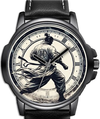 #ad Japanese Shaolin Warrior Unique Stylish Wrist Watch $57.88