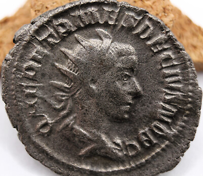 #ad Roman Imperial Herennius Etruscus AR Antoninianus 249 251 CE SPES PVBLICA $59.99
