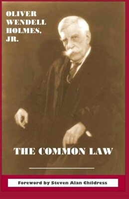 #ad THE COMMON LAW By Holmes Oliver Wendell Jr. **BRAND NEW** $33.95