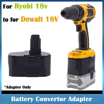 #ad For Ryobi 18V Series Li ion Battery Adapter to for Dewalt 18V NI CD Tools New $27.99