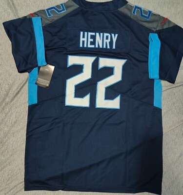 #ad Titans Derrick Henry #22 jersey **NWT ** Adult Size M L XL 2XL Available $24.99