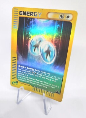 #ad Pokemon TCG English Card eReader Skyridge Bounce Energy Reverse Holo 142 144 GBP 10.00