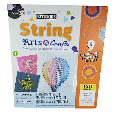 #ad New Spice Box Kits for Kids String Arts amp; Crafts 9 Projects to Try Ages 8 and Up $13.00