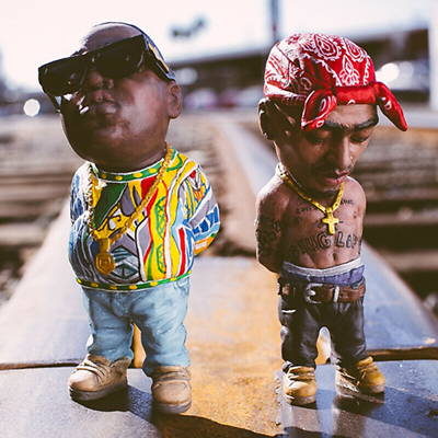 #ad #ad Hip hop Legendary Master Tupac Resin Ornament Gangster Rapper Statue Figurine $14.99