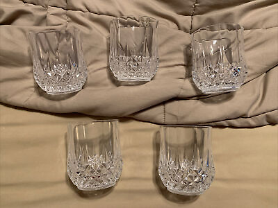 #ad FIVE Lead Crystal Drinking Cups 1.5 cups 300 ml $30.00