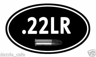 #ad 22LR Ammo Can Sticker Decal 5quot;x3quot; 2 PACK Ammunition Can OVAL 22 Long Rifle $3.29