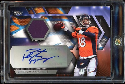 #ad 2015 Topps Autograph Relic Peyton Manning Auto 03 10 $199.99