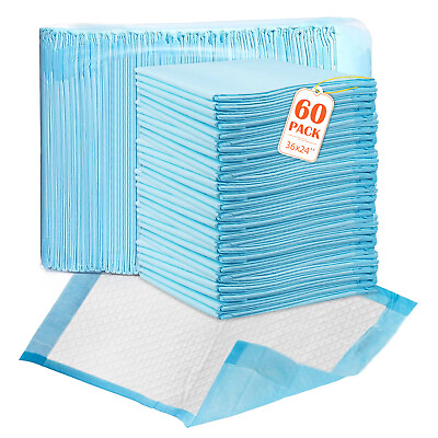 #ad Disposable Bed Pads Super Absorbency Heavy Duty Pee Pads Underpads Incontinence $37.61