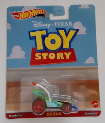 #ad 2022 Hot Wheels Premium Disney Pixar Toy Story RC Car Real Riders Limited $11.99