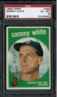 #ad 1959 Topps PSA Sammy White amp; Jerry Casale Boston Red Sox $35.00
