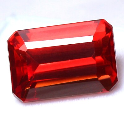 #ad 14.60 Ct Natural Certified Padparadscha Sapphire Stunning FREE SHIPPING Gemstone $52.29