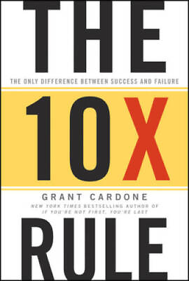 #ad The 10X Rule: The Only Difference Between Success and Failure VERY GOOD $6.67