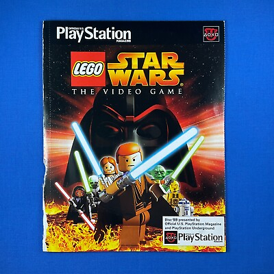 #ad Sony PlayStation Magazine PS2 Playground Demos #93 Lego Star Wars 2005 Disc $3.99