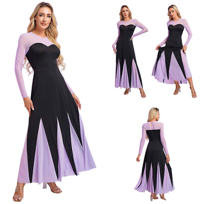 #ad Womens Cosplay Costume Halloween Maxi Dress Elegant Role Play Outfit A Line $22.50