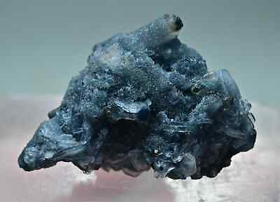 #ad Rare Vorobyevite Beryl Rosterite Crystal Cluster W Tourmaline Crystals 32 Carat $149.99