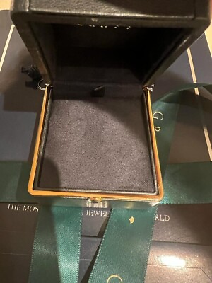 #ad GRAFF JEWELRY EARRING NECKLACE BOX WITH OUTER BOX AND BAG. $160.00