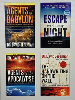 #ad David Jeremiah PROPHECY amp; END TIMES 4 Book Set BRAND NEW EXPEDITED SHIPPING $79.99
