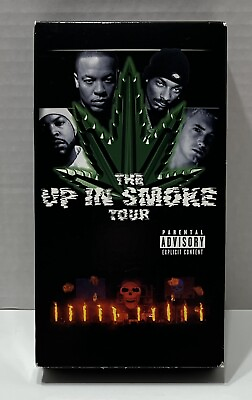 #ad The Up In Smoke Tour VHS 2000 Dr.Dre Snoop Dog Eminem Ice Cube $9.99