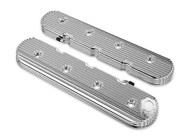 #ad Vintage Series Finned LS Valve Covers Standard Height Polished 241 131 $351.95