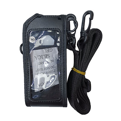 #ad Walkie Talkie Soft Case Leather Cover for Anytone AT D878UV Plus Two Way Radio i $13.07