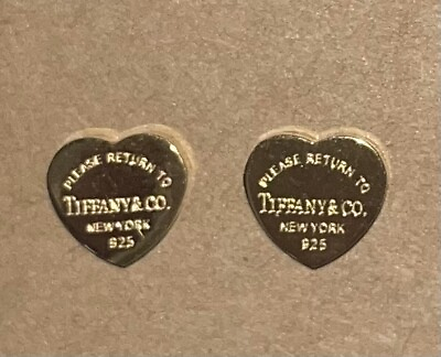 #ad Return to New York Gold Small Heart amp; Co. Company earrings New 925 10mm $29.99