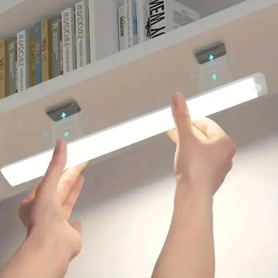 #ad Wireless LED Night Light Motion Sensor Lamp Kitchen Bedroom Cabinet Staircase $8.99
