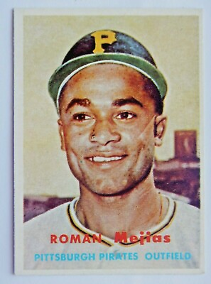 #ad Roman Mejias #362 Topps 1957 Baseball Card Pittsburgh Pirates G $5.99