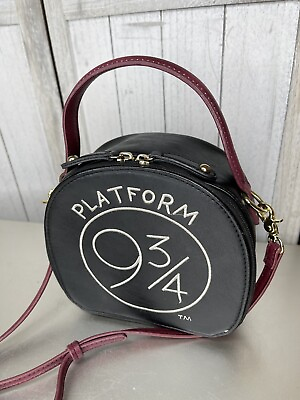 #ad Harry Potter Hogwarts Platform 9 3 4 Crossbody Bag Handbag Purse with Charm $28.49