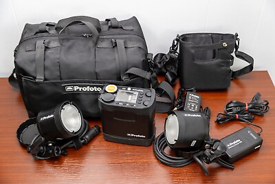 #ad PROFOTO B2 250 TTL LOCATION KIT w B2 Battery Pack 2 Flash Headsmore ExCond $1194.00