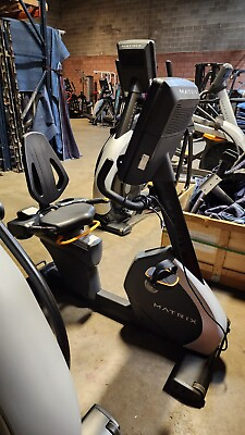 #ad Matrix Performance Touch Recumbent Bike R PS Touch Just off 3 Year Lease $1999.00