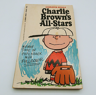 #ad 1967 Charlie Brown All Stars C. Schulz First Time in FULL COLOR First Printing $19.99