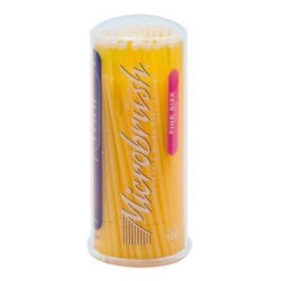 #ad Microbrush Tube Series Fine Yellow micro applicators 100 applicators $29.79