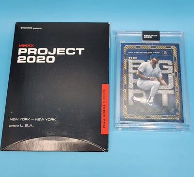 #ad Topps Project 2020 #23 Frank Thomas by Ben Baller With Box 1990 414 RC $29.95
