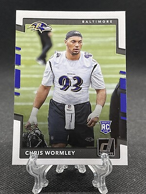 #ad Donruss 2017 Chris Wormley #393 Rookie Baltimore Ravens $2.50