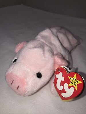 #ad Ty Beanie Baby Squealer Style 4005 1993 $3.99