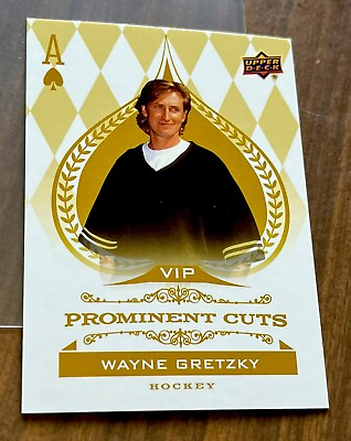 #ad Wayne Gretzky 2022 Upper Deck National Convention VIP Prominent Cuts # VIP 2 $2.85